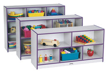 Load image into Gallery viewer, Rainbow Accents® Low Single Mobile Storage Unit - Purple - MMEE Distributors