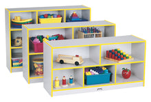 Load image into Gallery viewer, Rainbow Accents® Low Single Mobile Storage Unit - Yellow - MMEE Distributors