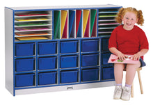 Load image into Gallery viewer, Rainbow Accents® Sectional Cubbie-Tray Mobile Unit - without Trays - Black - MMEE Distributors
