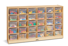Load image into Gallery viewer, Jonti-Craft® 30 Cubbie-Tray Mobile Storage - with Clear Trays - MMEE Distributors