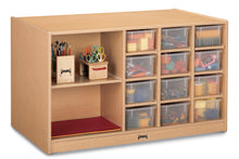 Load image into Gallery viewer, MapleWave® Mobile Storage Island - with Clear Trays - MMEE Distributors