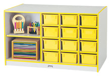 Load image into Gallery viewer, Rainbow Accents® Mobile Storage Island - with Trays - Red - MMEE Distributors
