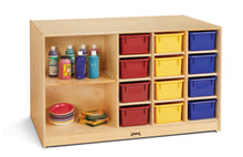 Load image into Gallery viewer, Jonti-Craft® Mobile Storage Island - with Colored Trays - MMEE Distributors