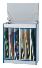 Load image into Gallery viewer, Rainbow Accents® Big Book Easel - Write-n-Wipe - Orange - MMEE Distributors
