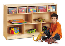 Load image into Gallery viewer, Jonti-Craft® Low Combo Mobile Storage Unit - with Clear Bins - MMEE Distributors