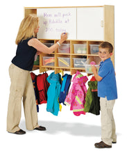 Load image into Gallery viewer, Jonti-Craft® 10 Section Wall Mount Coat Locker with Storage – with Clear Cubbie-Trays - MMEE Distributors