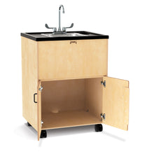 Load image into Gallery viewer, Jonti-Craft® Clean Hands Helper Portable Sink - 38" Counter - Stainless Steel Sink - Plumbing Required - MMEE Distributors