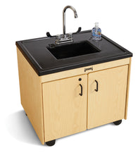 Load image into Gallery viewer, Jonti-Craft® Clean Hands Helper Portable Sink – Nonelectric - 26" Counter - Plastic Sink - MMEE Distributors