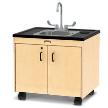 Load image into Gallery viewer, Jonti-Craft® Clean Hands Helper Portable Sink - 26" Counter - Stainless Steel Sink - MMEE Distributors