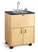 Load image into Gallery viewer, Jonti-Craft® Clean Hands Helper Portable Sink- 38" Counter - Stainless Steel Sink - MMEE Distributors