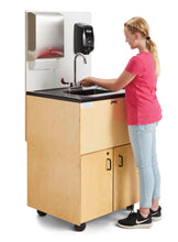 Load image into Gallery viewer, Jonti-Craft® Clean Hands Helper Dispenser Backsplash - MMEE Distributors