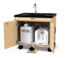 Load image into Gallery viewer, Jonti-Craft® Clean Hands Helper Portable Sink – Nonelectric - 26" Counter - Plastic Sink - MMEE Distributors