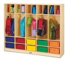 Load image into Gallery viewer, Jonti-Craft® Large Locker Organizer – with 10 Clear Tubs - MMEE Distributors