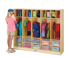 Load image into Gallery viewer, Jonti-Craft® Large Locker Organizer – with 10 Colored Tubs - MMEE Distributors