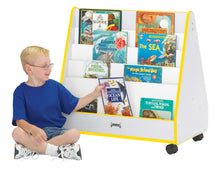 Load image into Gallery viewer, Rainbow Accents® Pick-a-Book Stand - Mobile - Blue - MMEE Distributors