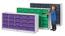 Load image into Gallery viewer, Rainbow Accents® 30 Tub Mobile Storage - without Tubs - Navy - MMEE Distributors