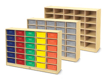 Load image into Gallery viewer, Jonti-Craft® 30 Tub Mobile Storage - with Colored Tubs - MMEE Distributors