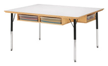Load image into Gallery viewer, Jonti-Craft® Table with Storage - 15" - 24" Ht - with Colored Paper-Trays - MMEE Distributors