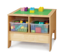 Load image into Gallery viewer, Jonti-Craft® KYDZ Building Table - Preschool Brick Compatible - with Clear Tubs - MMEE Distributors