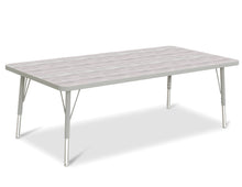 Load image into Gallery viewer, Berries® Rectangle Activity Table - 30" X 60", E-height - Driftwood Gray/Gray/Gray - MMEE Distributors