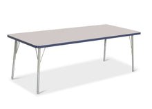Load image into Gallery viewer, Berries® Rectangle Activity Table - 30" X 72", A-height - Gray/Navy/Gray - MMEE Distributors