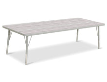 Load image into Gallery viewer, Berries® Rectangle Activity Table - 30" X 72", E-height - Driftwood Gray/Gray/Gray - MMEE Distributors