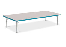 Load image into Gallery viewer, Berries® Rectangle Activity Table - 30" X 72", T-height - Gray/Teal/Gray - MMEE Distributors