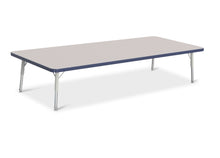 Load image into Gallery viewer, Berries® Rectangle Activity Table - 30" X 72", T-height - Gray/Navy/Gray - MMEE Distributors