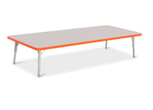 Load image into Gallery viewer, Berries® Rectangle Activity Table - 30" X 72", T-height - Gray/Orange/Gray - MMEE Distributors