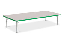 Load image into Gallery viewer, Berries® Rectangle Activity Table - 30" X 72", T-height - Gray/Green/Gray - MMEE Distributors