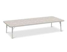 Load image into Gallery viewer, Berries® Rectangle Activity Table - 30" X 72", T-height - Driftwood Gray/Gray/Gray - MMEE Distributors