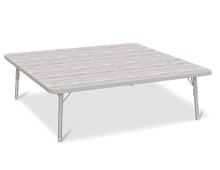 Load image into Gallery viewer, Berries® Square Activity Table - 48" X 48", T-height - Driftwood Gray/Gray/Gray - MMEE Distributors