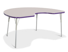 Load image into Gallery viewer, Berries® Kidney Activity Table - 48" X 72", A-height - Gray/Purple/Gray - MMEE Distributors