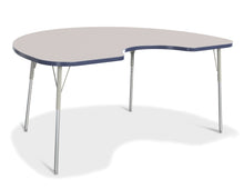 Load image into Gallery viewer, Berries® Kidney Activity Table - 48" X 72", A-height - Gray/Navy/Gray - MMEE Distributors