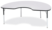 Load image into Gallery viewer, Berries® Kidney Activity Table - 48" X 72", A-height - Gray/Black/Black - MMEE Distributors