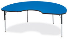 Load image into Gallery viewer, Berries® Kidney Activity Table - 48" X 72", A-height - Blue/Black/Black - MMEE Distributors