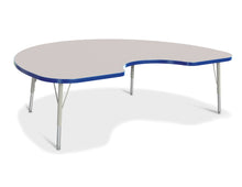 Load image into Gallery viewer, Berries® Kidney Activity Table - 48" X 72", E-height - Gray/Blue/Gray - MMEE Distributors