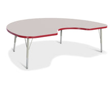 Load image into Gallery viewer, Berries® Kidney Activity Table - 48" X 72", E-height - Gray/Red/Gray - MMEE Distributors