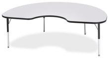 Load image into Gallery viewer, Berries® Kidney Activity Table - 48" X 72", E-height - Gray/Black/Black - MMEE Distributors