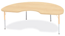 Load image into Gallery viewer, Berries® Kidney Activity Table - 48" X 72", E-height - Maple/Maple/Camel - MMEE Distributors