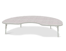 Load image into Gallery viewer, Berries® Kidney Activity Table - 48" X 72", T-height - Driftwood Gray/Gray/Gray - MMEE Distributors