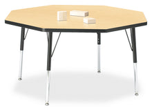 Load image into Gallery viewer, Berries® Octagon Activity Table - 48" X 48", E-height - Maple/Black/Black - MMEE Distributors