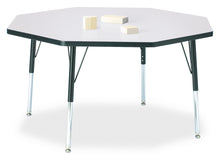 Load image into Gallery viewer, Berries® Octagon Activity Table - 48" X 48", Mobile - Gray/Purple/Gray - MMEE Distributors