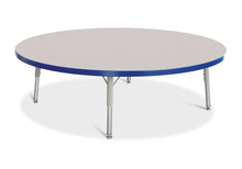 Load image into Gallery viewer, Berries® Round Activity Table - 48" Diameter, T-height - Gray/Blue/Gray - MMEE Distributors