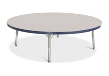 Load image into Gallery viewer, Berries® Round Activity Table - 48" Diameter, T-height - Gray/Navy/Gray - MMEE Distributors