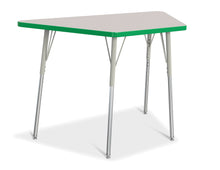 Load image into Gallery viewer, Berries® Trapezoid Activity Tables - 24" X 48", A-height - Gray/Green/Gray - MMEE Distributors