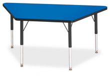 Load image into Gallery viewer, Berries® Trapezoid Activity Tables - 24" X 48", E-height - Blue/Black/Black - MMEE Distributors