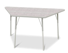 Load image into Gallery viewer, Berries® Trapezoid Activity Table - 30" X 60", A-height - Driftwood Gray/Gray/Gray - MMEE Distributors