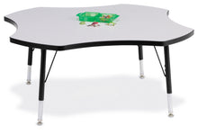 Load image into Gallery viewer, Berries® Four Leaf Activity Table, T-height - Gray/Black/Black - MMEE Distributors