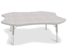 Load image into Gallery viewer, Berries® Four Leaf Activity Table - T-height - Driftwood Gray/Gray/Gray - MMEE Distributors